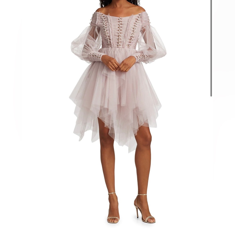 Zimmermann Lilac Tulle Wedding Dress